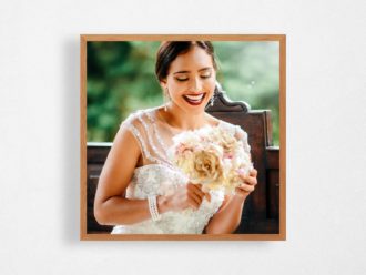 White Dress Frame - 50 x 50cm